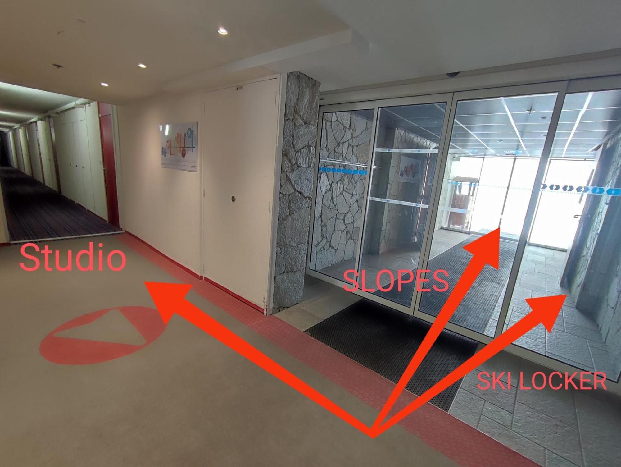 Studio Cosy 2100M Pied Des Pistes-Direct To Ski Slopes-Ski In Ski Out-La Plagne Aime 2000 Exterior photo